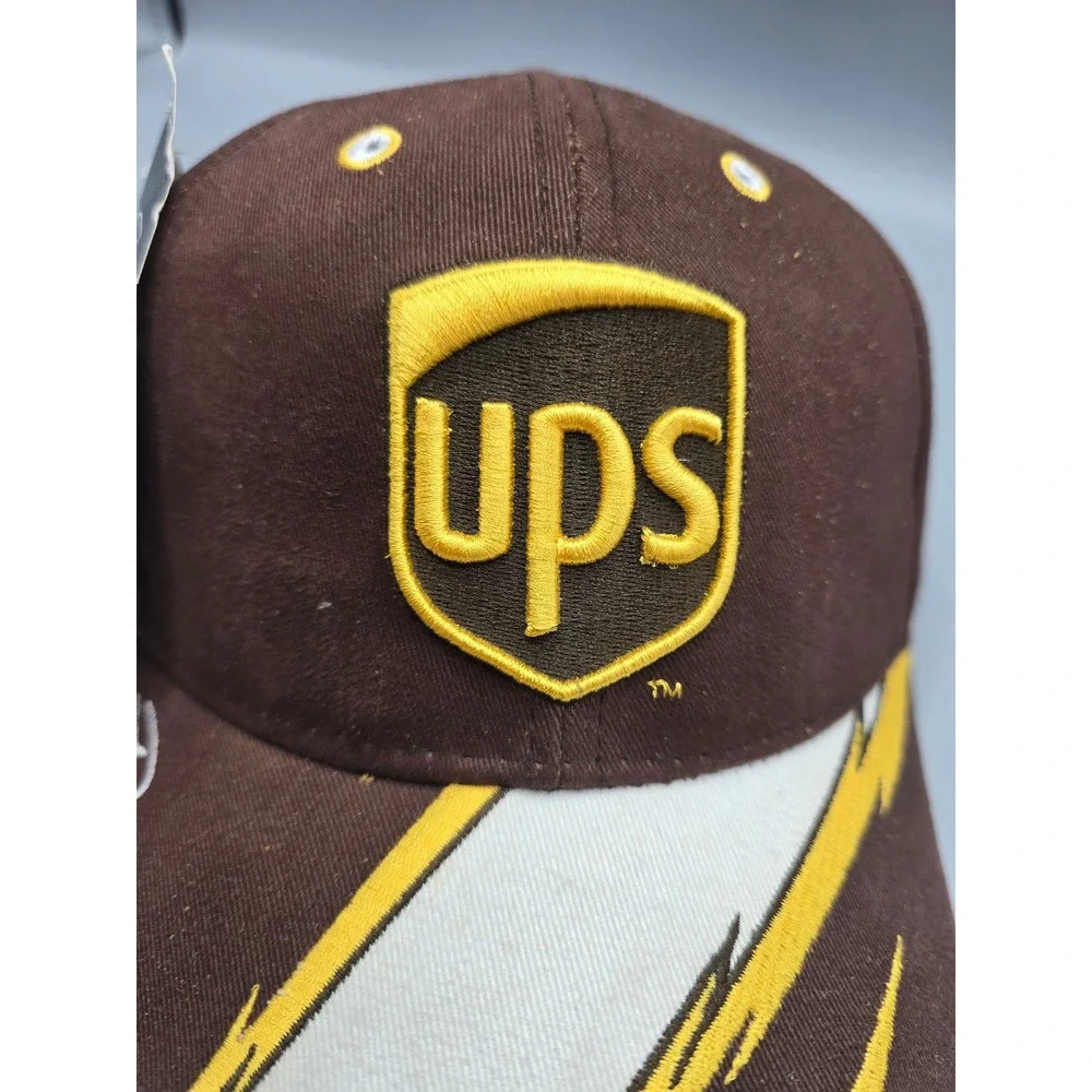 Chase Authentics NASCAR Dale Jarrett UPS 88 Brown Adjustable Hat NWT‎